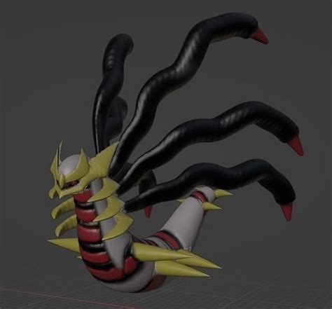 Giratina Origin Forme 3D model 3D printable | CGTrader