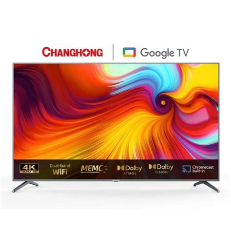 Jual Led Tv Changhong U H Pro H Pro Google Tv Inch Bezel Less