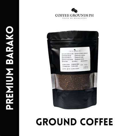 Premium Barako Ground Coffee Select Your Size Grind Coffee