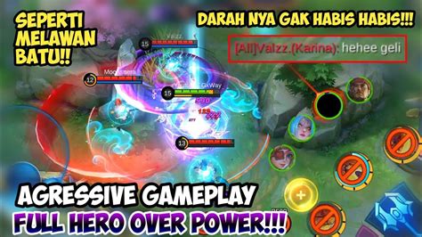 MOST AGGRESSIVE FANNY GAMEPLAY ENEMY FULL HERO OVER POWER MLBB YouTube