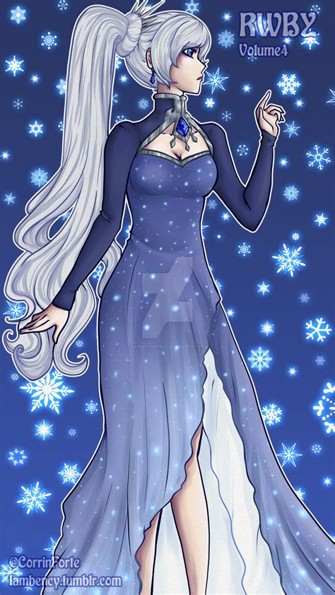 RWBY Volume 4 Weiss Schnee By Lambentworld On DeviantArt