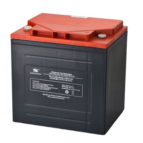 Sunstone Power 12V 100AH VRLA Lead Acid Battery For Solar Storage With