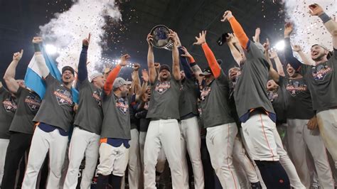 Le World Series Agli Houston Astros Hanno Vinto I Più Forti Baseballit