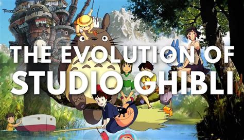 Youtube La Evoluci N De Los Largometrajes De Studio Ghibli Video