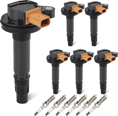 Amazon Autowxjq Ignition Coil Iridium Spark Plugs Set Of 6pcs