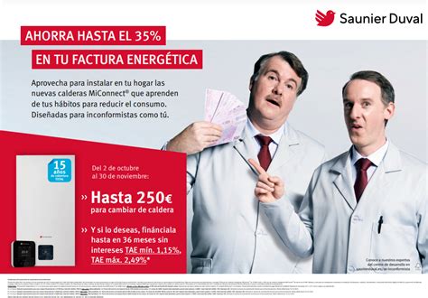 Saunier Duval lanza una nueva promoción de calderas para el usuario