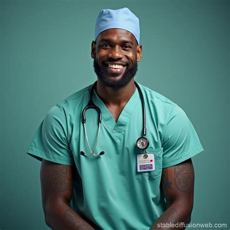 Lebron James As A Nurse Stable Diffusion Online