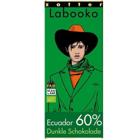 Zotter Schokoladen Bio Labooko 60 ECUADOR 70 G Piccantino