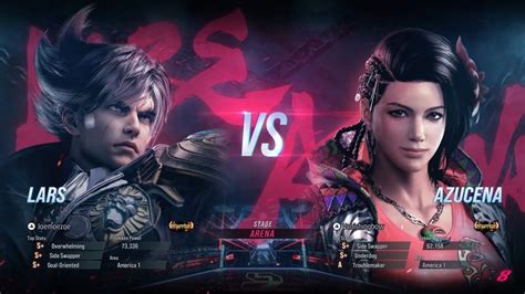 Tekken Closed Beta Test Joemoezoe Lars Vs Vanishingbow Azucena