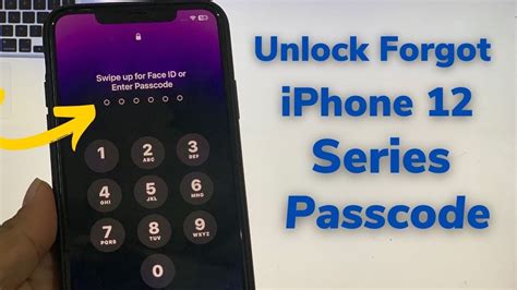 IPhone 12 Series Unlock Forgot Passcode Without Computer Without Data