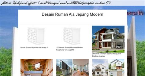 Desain Rumah Ala Jepang Modern