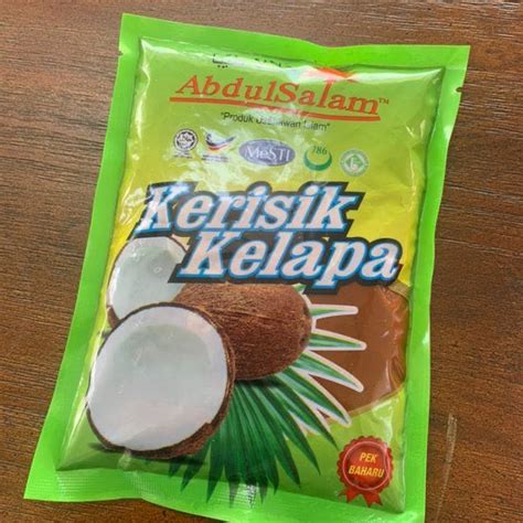 Kerisik Kelapa Abdul Salam G Kerisik Kelapa Shopee Malaysia