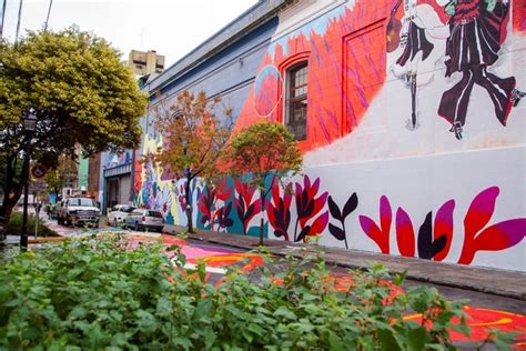 Sobre La Calle Y En Cinco Cuadras Cómo Se Pintó El Mural Más Grande De La Ciudad