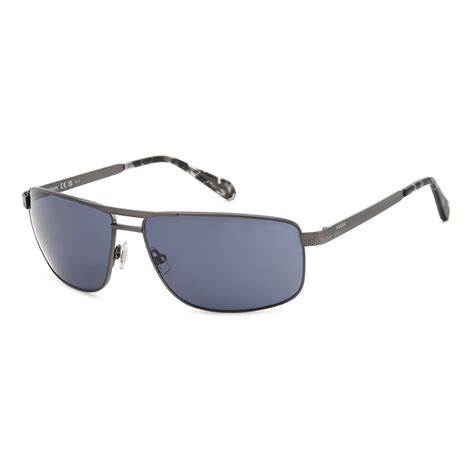 Fossil FOS 2141 S R80 IR Matte Dark Ruthenium Sunglasses Man