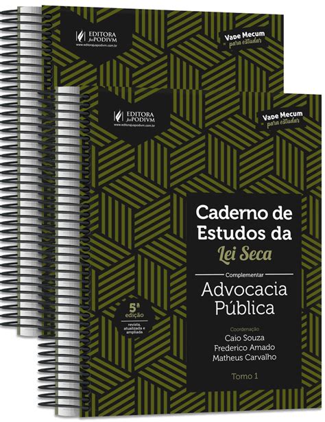 Cadernos De Estudos Da Lei Seca Juspodivm