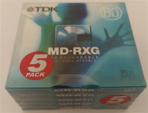 Tdk Md Md Rxg Ec Pack Min Recordable Audio Music