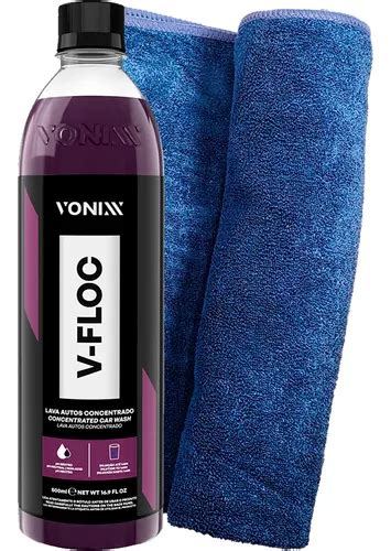 V Floc Shampoo Vonixx 500ml Toalha De Secagem Grande Kit MercadoLivre