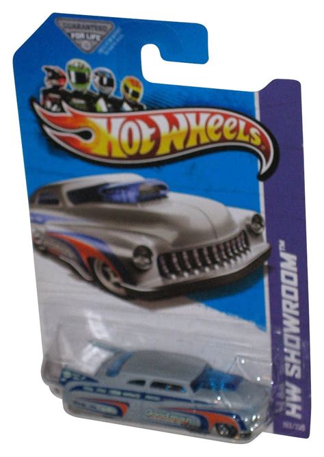 Hot Wheels HW Showroom Gray Drag Merc Toy Car Walmart