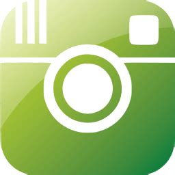 Green Instagram Logo - LogoDix