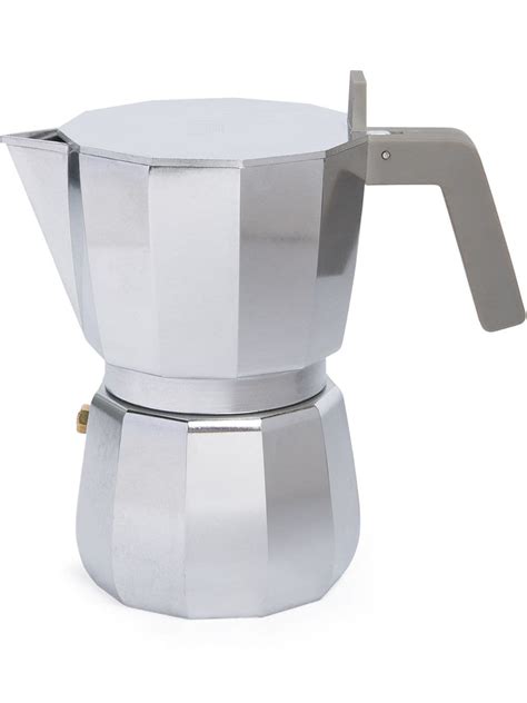 Alessi Moka 6 Cups Espresso Coffee Maker Silver Farfetch