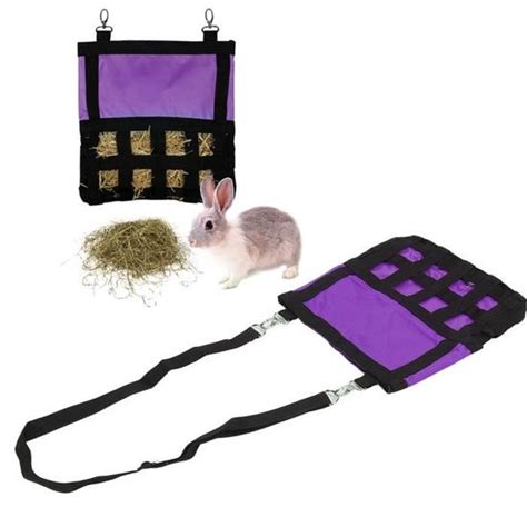 Sac d alimentation en foin de lapin Petit sac de mangeoire à foin pour