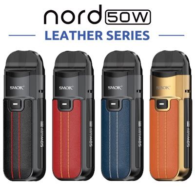 Smok Nord Leather Series Pod System Vape Co Za