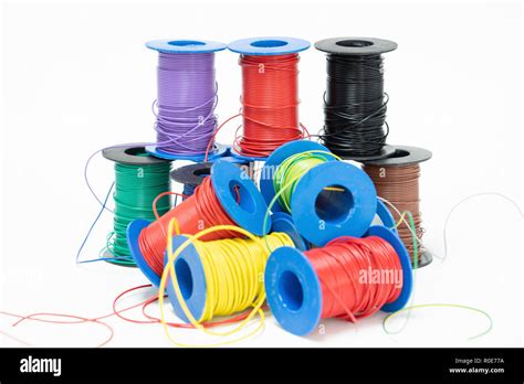 Cable Spools Hi Res Stock Photography And Images Alamy