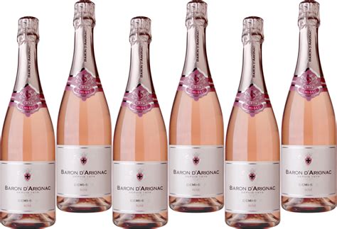 Baron D Arignac Rose Demi Sec 6x75 Cl Tallink Pre Order