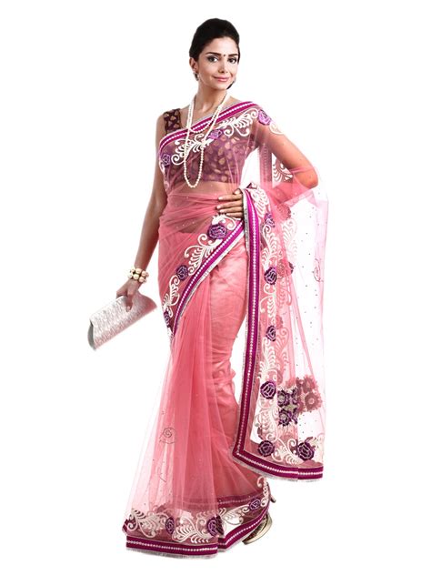 Buy Indian Women Pink Fashion Sari Sarees For Women 74708 Myntra