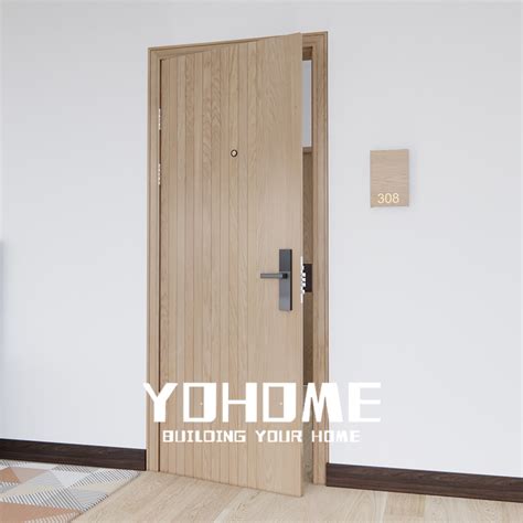 American Standard Interior Modern Fire Doors UL Certified Fancy Hotel