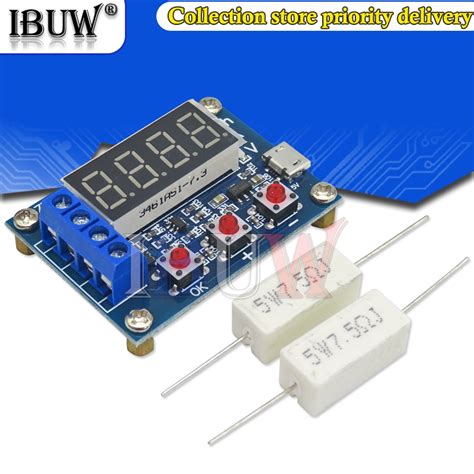 Pcs Zb L Power Battery Capacity Tester Led Digital Li Ion Lithium