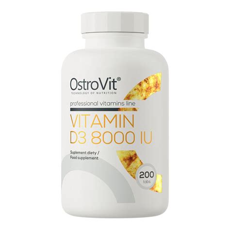 Ostrovit Vitamin D3 Витамин Д3 холекальциферол для поддержания