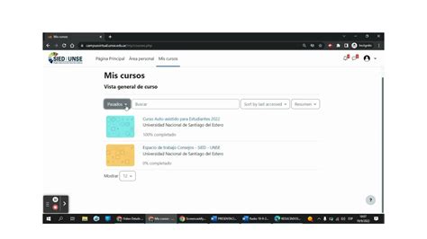 C Mo Visualizar Mis Cursos Youtube