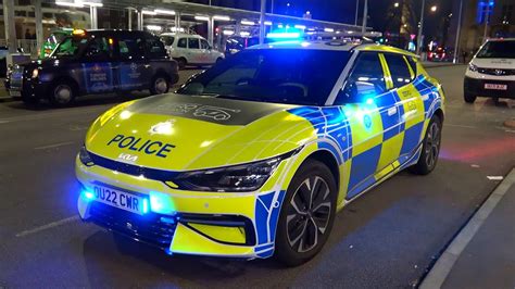 British Transport Police Vehicles Emergency Lights Sirens Collection