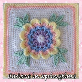 Darlene Square Pattern By Melissa Green Granny Square Crochet Pattern