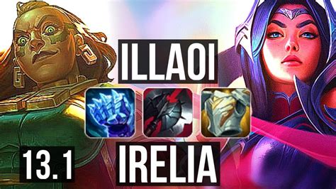 ILLAOI Vs IRELIA TOP Rank 3 Illaoi 6 Solo Kills 1 5M Mastery 9 3