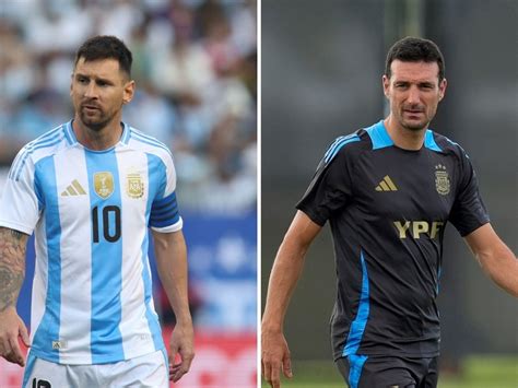 Copa América 2024 las cartas natales de Lionel Messi y Lionel Scaloni