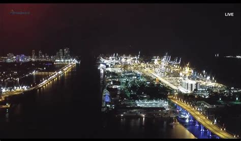 Port of Miami and Miami Beach Webcams - Top 10 near the Port