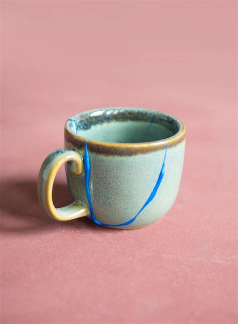 Diy Kintsugi Kit With 2 Colours Adult Craft Kit Kintsugi Etsy