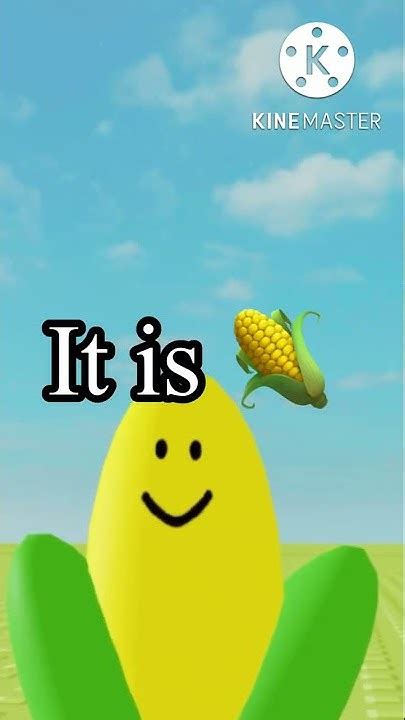 Its Corn🌽 In Robloxroblox Shorts Itscorn Youtube