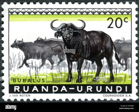 Rwanda Urundi Circa 1959 Postage Stamp Printed In Rwanda Urundi