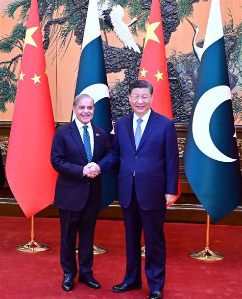 Prime Minister Muhammad Shehbaz Sharif Meets With President Of People S