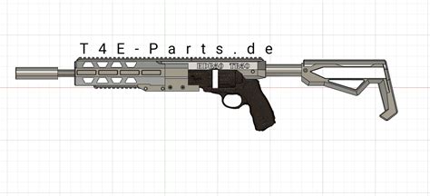 Archivo STL HDR50 TR50 Bodykit Riflekit Rifle De AsaltoPlan De