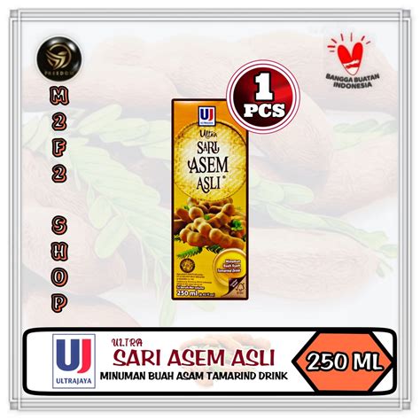 Jual Ultra Minuman Sari Asem Asli Kotak UHT 250 Ml Kemasan Satuan