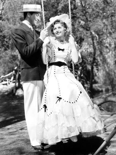 Barbara Stanwyck And Robert Taylor Photographed For This Is My Affair