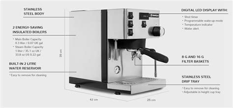Rancilio Silvia Pro X Weiss | Caffè Italia