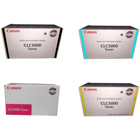 Original Canon Clc Cmyk Multipack Toner Cartridges A