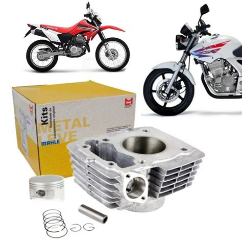 Kit Cilindro Motor Cbx 250 Twister 2001 2002 2003 2004 2005 2006 2007