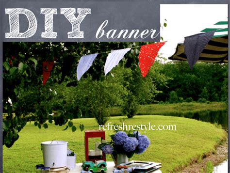 DIY Banner - Refresh Restyle