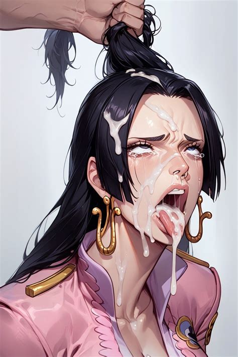 Tongue Out Ahegao Pulling Hair AI Porn